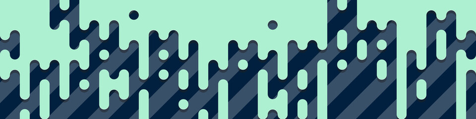 Abstract Rounded Color Lines halftone transition background illustration