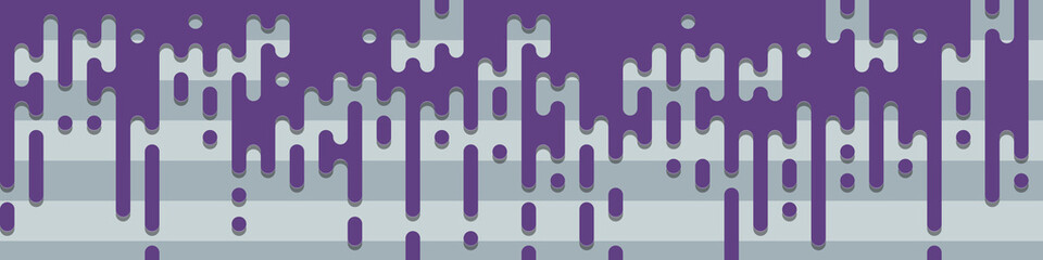 Abstract Rounded Color Lines halftone transition background illustration