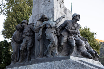 Monumento Primeira Guerra Mundial Lecco Italia 