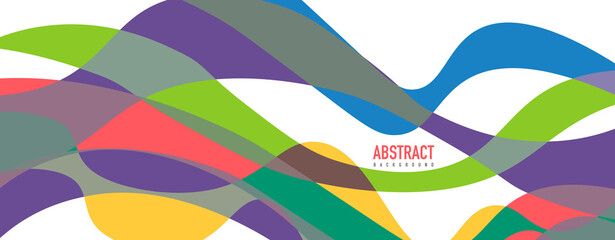 Fluid wave colorful abstract background. Dynamic colorful vibrant vector design