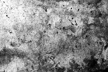 Texture of a concrete wall with cracks and scratches which can be used as a background