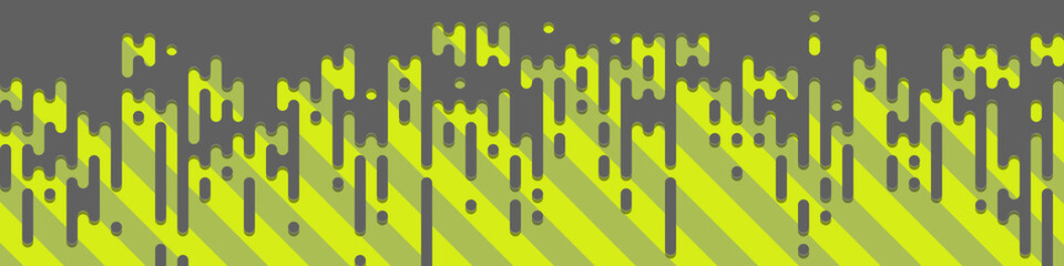 Abstract Rounded Color Lines halftone transition background illustration