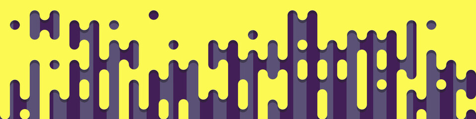 Abstract Rounded Color Lines halftone transition background illustration