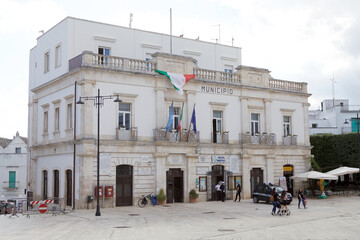 City Hall at Alberobello, Apulia, Italy