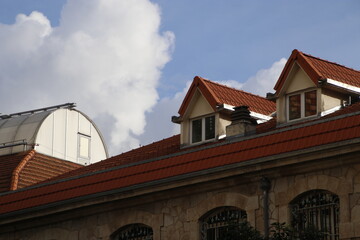 Urban view in the town of Bilbao