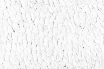 background of abstract white decorative cement wall in curve shape