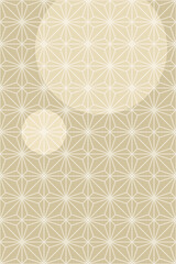 Japanese style geometric design, vector background.