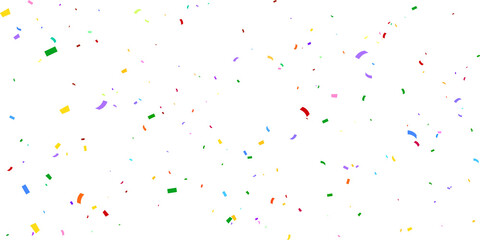 confetti concept design template holiday Happy Day, background Celebration Vector illustration. - obrazy, fototapety, plakaty