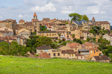 View of Belves, France