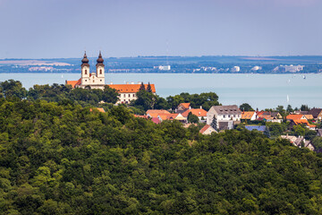 Obraz premium Tihany Peninsula at Lake Balaton