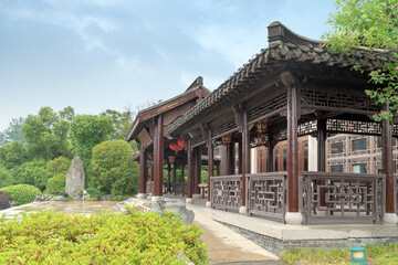 Located in Shouxihu Chinese Classical Garden, Yangzhou, Jiangsu.