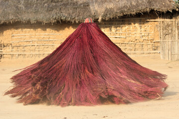 Zangbeto-Zeremonie in Benin