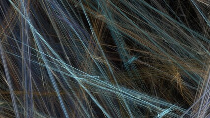 Abstract background of colored glowing lines of fractals of different-colored circles, nebulae, flares. Ultra-modern design for notebook covers and fabrics.