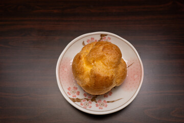 家で食べるシュークリーム