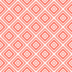 Abstract geo thin line checkered seamless pattern. Linear halftone ornamental geometric background. Geometric wrapping paper. Vector illustration.               