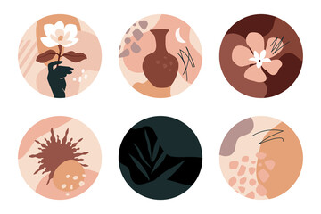 Abstract Shapes Highlights Set