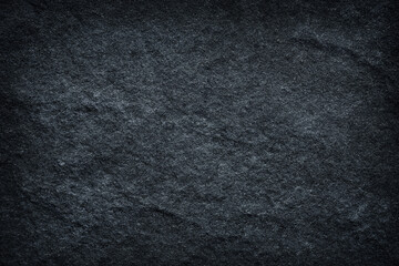 Dark grey black slate background or texture.