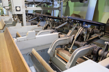 A well equipped japanese green tea processing factory at Shizuoka, Japan. From steaming, rolling to...