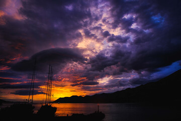 Sunset after the storm