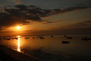 Early morning in the Bay of Maputo - Mozambique