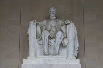Fototapeta na wymiar Abraham Lincoln Memorial Washington in DC