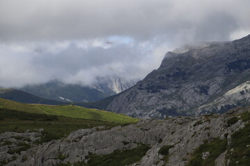 Mountain landscape in North Spain