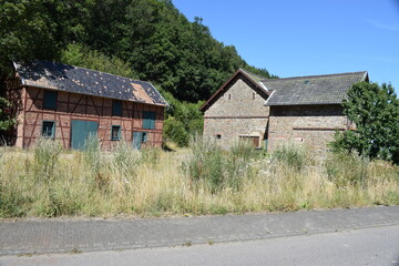 Ruine eines westfälischen Bauernhofes