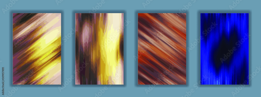 Poster modern abstract color background. liquid flow style. creative gradient texture for you design