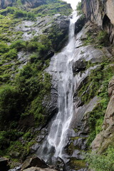 Naklejka premium Taktsang Lhakhang Waterfall 1