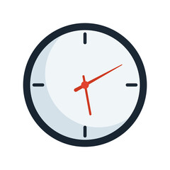 time watch clock isolated icon