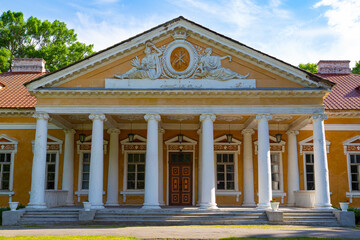 Palace and landscape park ensemble in village Samchyky,  Ukraine.
