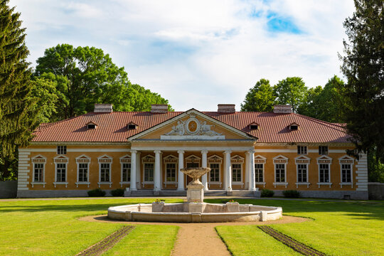 Palace and landscape park ensemble in village Samchyky,  Ukraine.