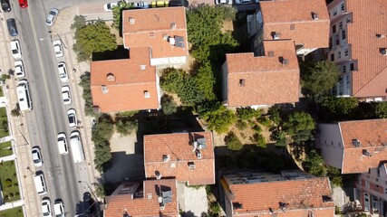 Houses from above