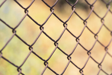 Fototapeta premium Close up pattern Barb Wire background