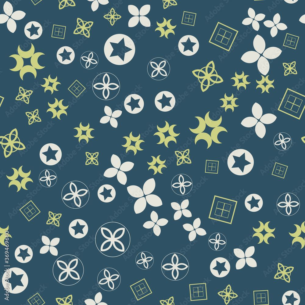 Poster simply seamless geometric pattern. abstract background texture.