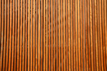 wooden paneling bevelled slats cover and ventilate water and snow does not get in between brown...