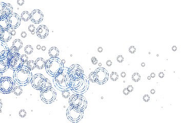 Light BLUE vector layout with circle shapes.