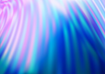 Light Pink, Blue vector blurred bright background. Modern geometrical abstract illustration with gradient. A completely new template for your design.