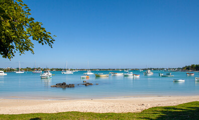 Kleiner Hafen am Cap Malheureux, Mauritius 