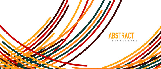 Аbstract moving colorful lines vector backgrounds for cover, placard, poster, banner or flyer