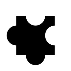 Puzzle Icon in trendy flat style vector illustration. Puzzle icon in black. symbol / icon for your web site design, logo, app, UI.