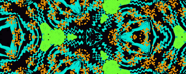 Abstract Explode Spread Smooth Concept Symmetric Pattern Ornamental Kaleidoscope