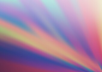 Light BLUE vector glossy abstract template. A completely new color illustration in a bokeh style. A completely new template for your design.