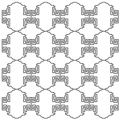 LUXURY DESIGN ORNAMENTS GEOMETRIC AZTECS PATTERN