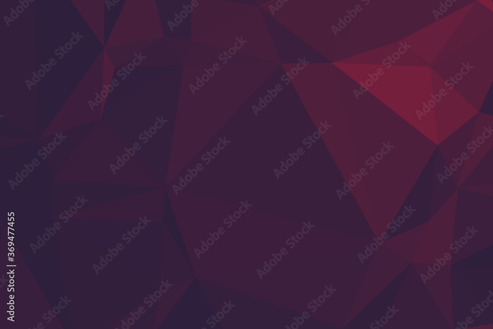 Aufkleber abstract textured dark red polygonal background. low poly geometric consisting of triangles of diffe