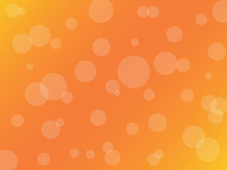 Fresh abstract background. Orange background with a pastel gradient with fine circles distributed over the entire surface. Suitable, for example, for invitations, celebration cards or as a web backgro