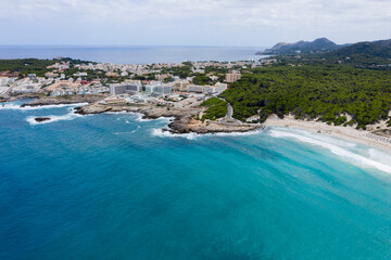 beach Cala Agulla Mallorca Spain