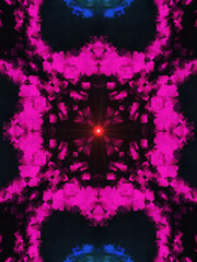 psychedelic Supernova Shiny star patterns Modern stylish texture.