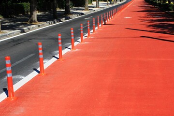 Greece, Athens, June 16 2020 - View of pedestrian footway.