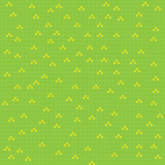 Grass pixel art background. Grass texture. Pixel art vector.